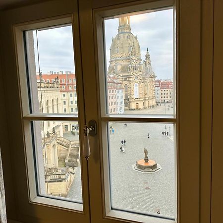 Exklusives Apartment Mit Einmaligem Blick Zur Frauenkirche - Parkplatz Kostenfrei Dresden Luaran gambar